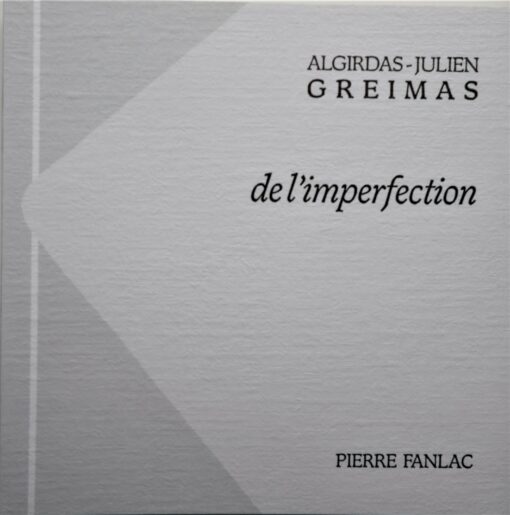 De l'Imperfection