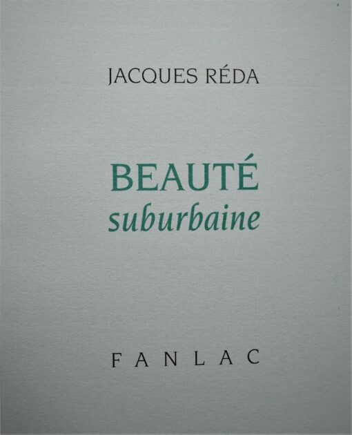 Beauté suburbaine